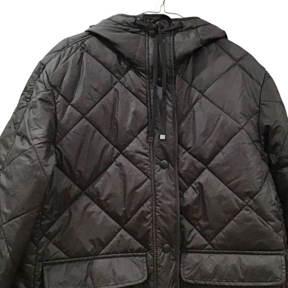 H&M Black Quilted Puffer Jacket - Picture 3 of 12